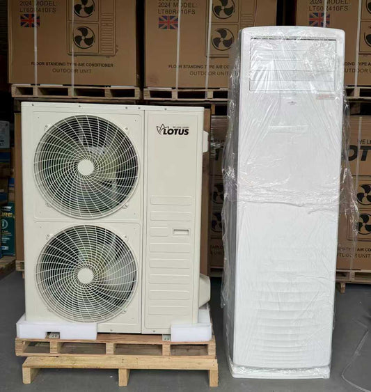 60000Btu Floor Standing Air Conditioning 6hp Cabinet Air Conditioners 380V 50HZ R410a, A/C Cash Sale Wholesale