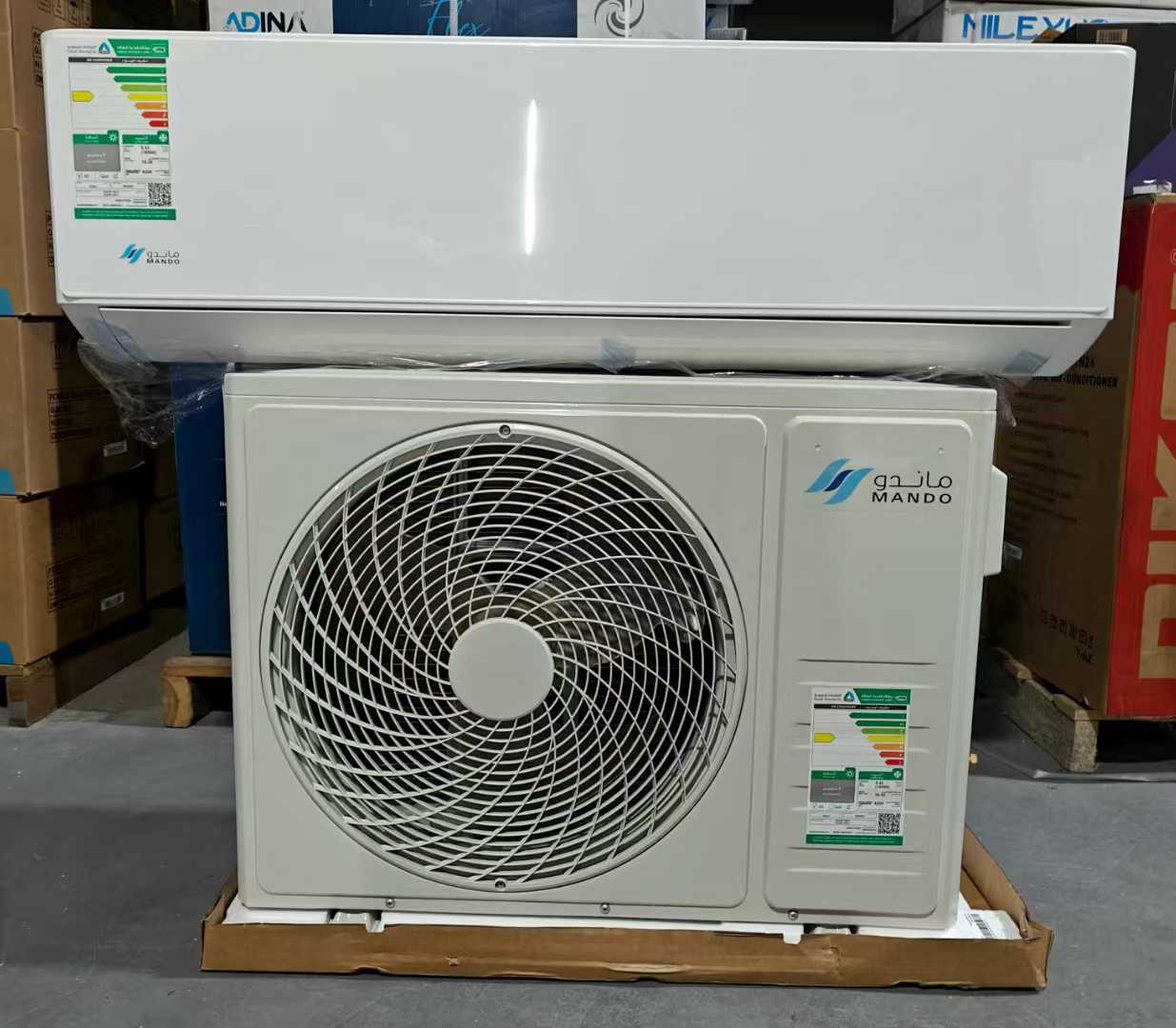 MANDO T3 185000btu Split Air Conditioners Cooling Only, 220V 60HZ Wall Mounted Split A/C